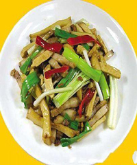 燒腐竹蟹棒的做法 燒腐竹蟹棒的做法