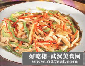 豆腐干絲炒甜椒的做法 豆腐干絲炒甜椒的做法