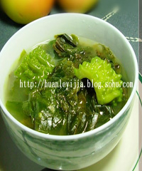 去脂苦瓜湯的做法 去脂苦瓜湯的做法