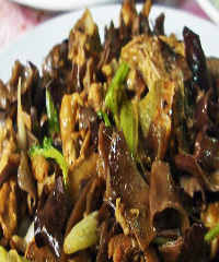 蔥爆黑木耳的做法 蔥爆黑木耳的做法