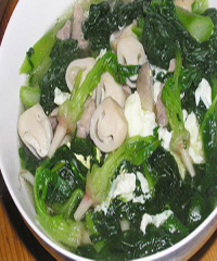 豬胰雞蛋菠菜湯的做法 豬胰雞蛋菠菜湯的做法