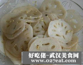 椒油熗藕片的做法 椒油熗藕片的做法