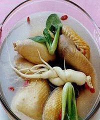 沙參玉竹煲鵝肉的做法 沙參玉竹煲鵝肉的做法