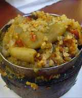 粉蒸肥腸的做法 粉蒸肥腸的做法