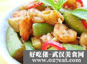 水瓜鮮蝦煮魚膘的做法 水瓜鮮蝦煮魚膘的做法
