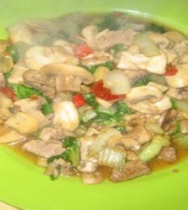 青菜蘑菇的做法 青菜蘑菇的做法