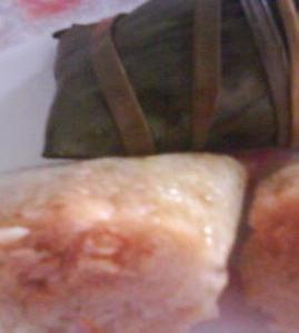 鮮蝦叉燒粽的做法 鮮蝦叉燒粽的做法