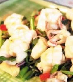 韭菜鮮魷的做法 韭菜鮮魷的做法