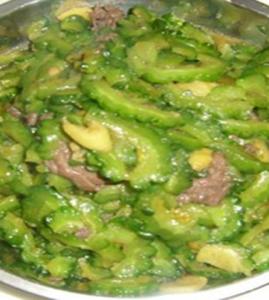 牛肉炒苦瓜的做法 牛肉炒苦瓜的做法