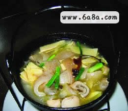 吊鍋山珍豬皮的做法 吊鍋山珍豬皮的做法