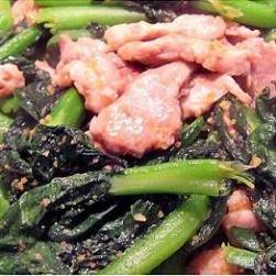 沙嗲豬肉炒芥蘭的做法 沙嗲豬肉炒芥蘭的做法