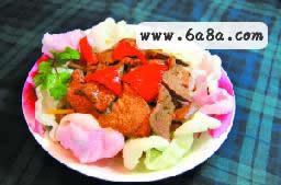 喼汁汁豬肝片的做法 喼汁汁豬肝片的做法