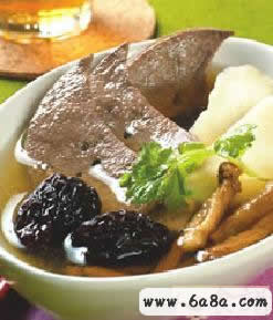 黨蔘淮山燉豬肝的做法 黨蔘淮山燉豬肝的做法