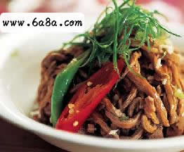 蔥香牛肉絲的做法 蔥香牛肉絲的做法