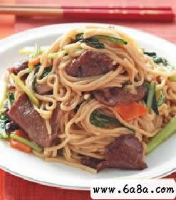 牛肉炒面的做法 牛肉炒面的做法
