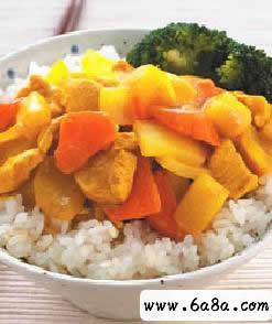 咖哩雞丁蓋飯的做法 咖哩雞丁蓋飯的做法