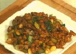 醬爆白果鴨丁的做法 醬爆白果鴨丁的做法