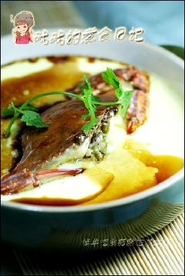 蟹蒸蛋羹的做法 蟹蒸蛋羹的做法