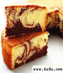 大理石海綿蛋糕的做法 大理石海綿蛋糕的做法