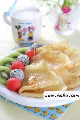 檸香牛奶蛋餅的做法 檸香牛奶蛋餅的做法