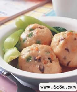 清蒸魚肉獅子頭的做法 清蒸魚肉獅子頭的做法