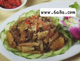 開心魚皮的做法 開心魚皮的做法