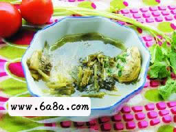 雪菜黃花魚滾湯的做法 雪菜黃花魚滾湯的做法