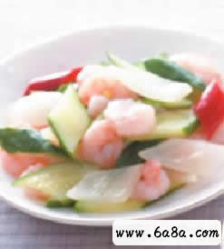 黃瓜炒蝦仁的做法 黃瓜炒蝦仁的做法