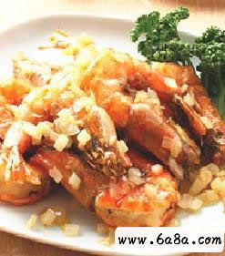 奶油草蝦的做法 奶油草蝦的做法