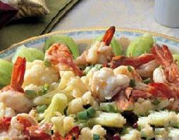 西蘭拌蝦球的做法 西蘭拌蝦球的做法