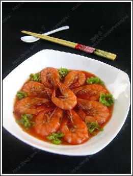 冰花酸梅番茄蝦的做法 冰花酸梅番茄蝦的做法