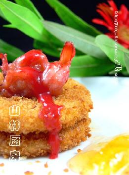 果味蝦球蘋果環(huán)的做法 果味蝦球蘋果環(huán)的做法