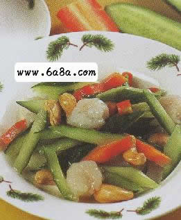 青瓜腰果蝦仁的做法 青瓜腰果蝦仁的做法