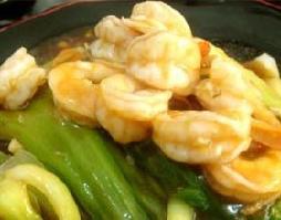 蝦仁扒油菜的做法 蝦仁扒油菜的做法