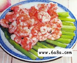 蝦仁扒芥藍(lán)的做法 蝦仁扒芥藍(lán)的做法