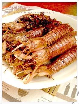 雙椒蝦姑的做法 雙椒蝦姑的做法