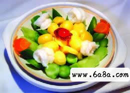 芥蘭玉子煲蝦球的做法 芥蘭玉子煲蝦球的做法