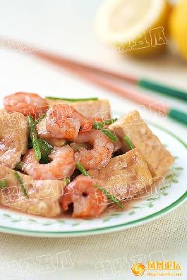 蝦醬燒豆腐的做法 蝦醬燒豆腐的做法