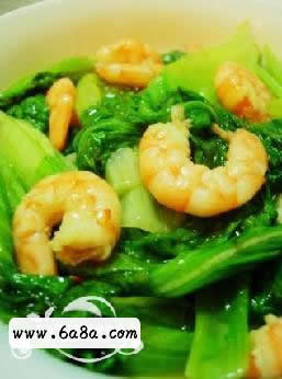 蠔油生菜炒蝦仁的做法 蠔油生菜炒蝦仁的做法