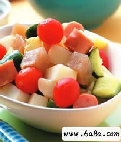 馬鈴薯溫制沙拉的做法 馬鈴薯溫制沙拉的做法