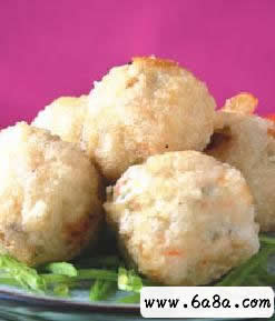 酥炸豆渣丸子的做法 酥炸豆渣丸子的做法