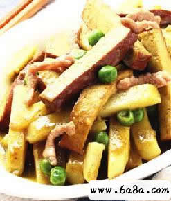 洋芋咖哩豆干的做法 洋芋咖哩豆干的做法