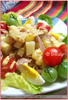 土豆金槍魚沙拉的做法 土豆金槍魚沙拉的做法