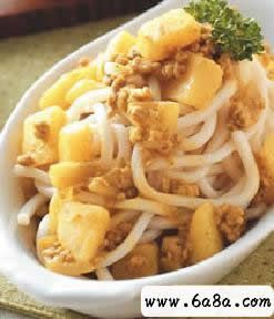 洋芋咖哩醬面的做法 洋芋咖哩醬面的做法