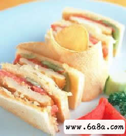 洋芋鮮果三明治的做法 洋芋鮮果三明治的做法