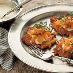 熏鮭魚馬鈴薯餅的做法 熏鮭魚馬鈴薯餅的做法