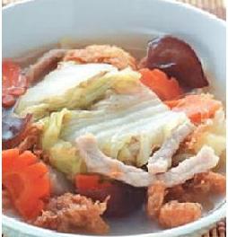 蛋酥鹵白菜的做法 蛋酥鹵白菜的做法