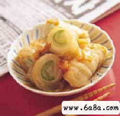 柴魚白菜卷泡菜的做法 柴魚白菜卷泡菜的做法