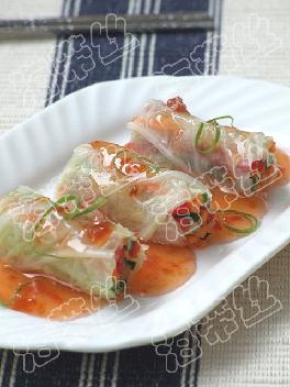 甜辣白菜卷的做法 甜辣白菜卷的做法