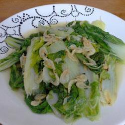 蝦皮炒奶白菜的做法 蝦皮炒奶白菜的做法